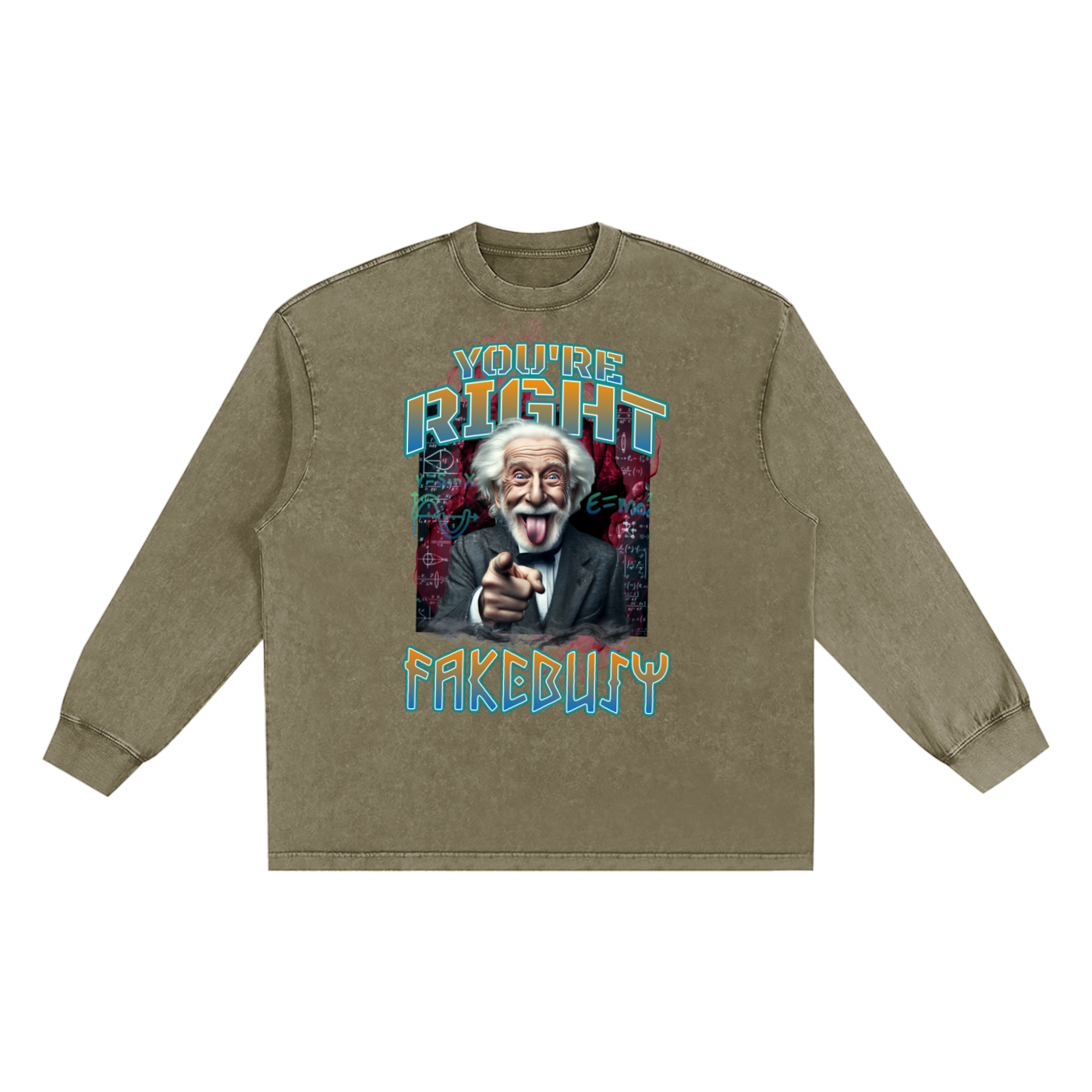 Snow Washed Frayed Edge T-Shirt