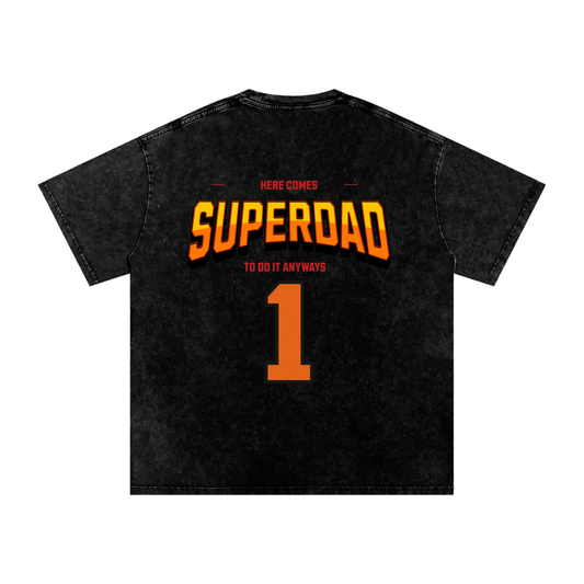 Busy dad Oversized Cotton T-Shirt