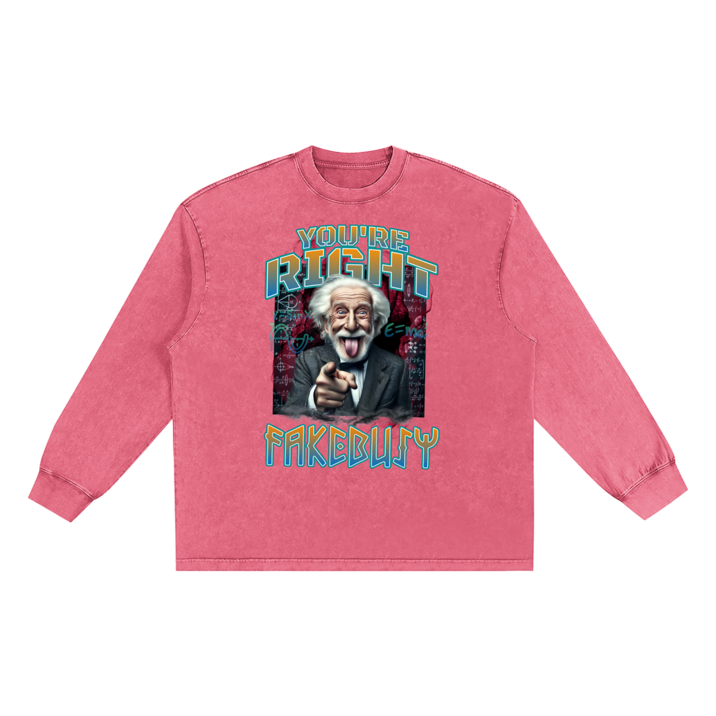 Snow Washed Frayed Edge T-Shirt