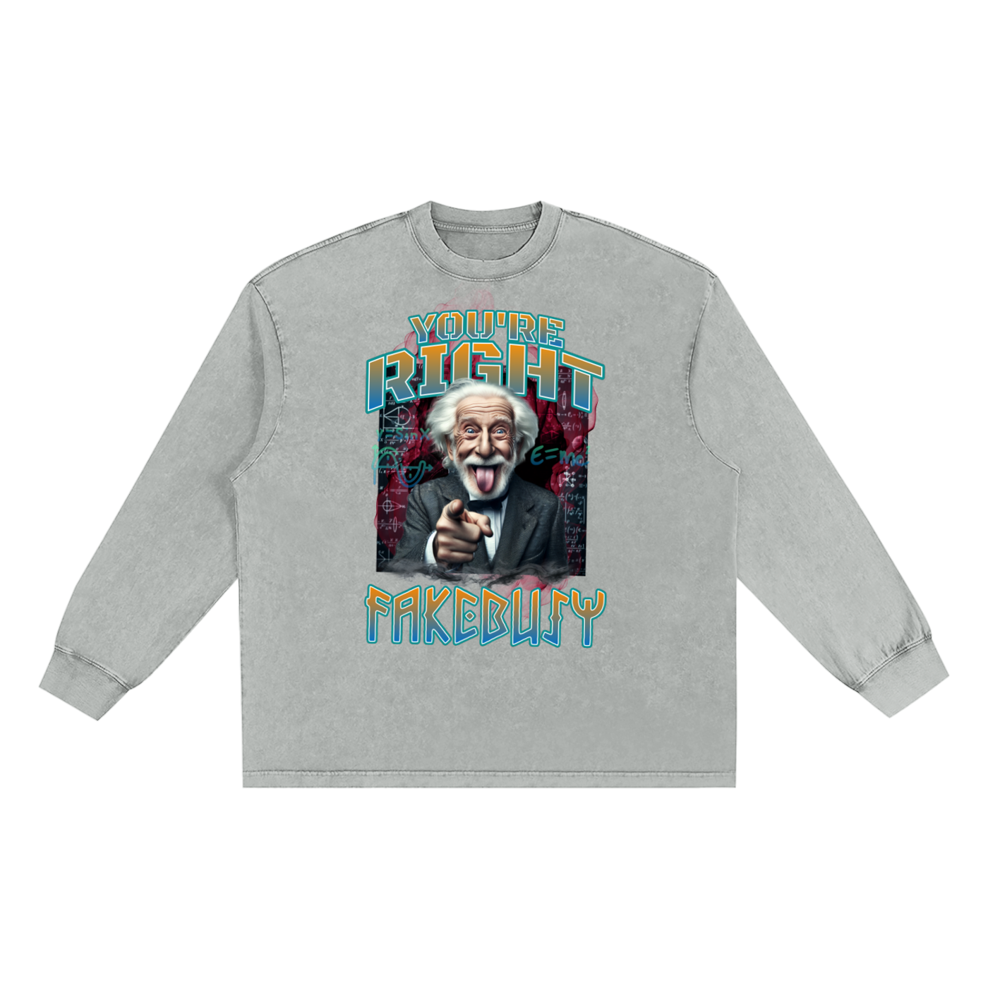 Snow Washed Frayed Edge T-Shirt